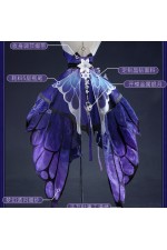 1/3 Delusion Honkai Star Rail Castorice Gossamer Flutter Outfit Cosplay Costume